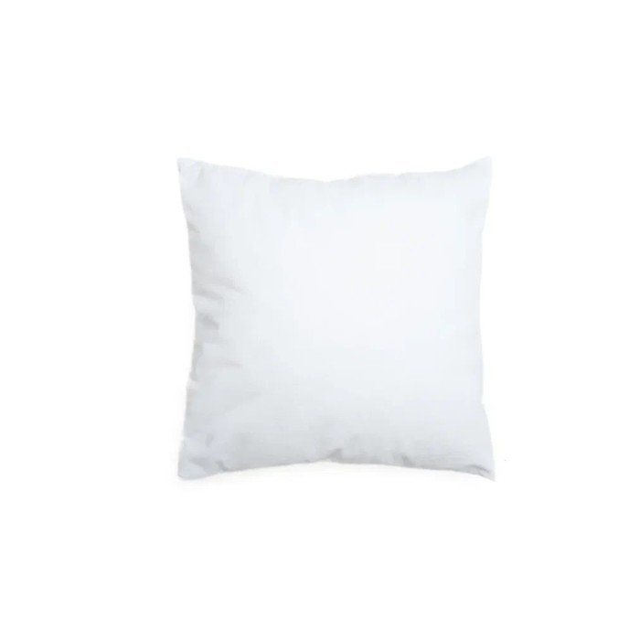 Фирменная подушка, 40х40 см, цвет белый
