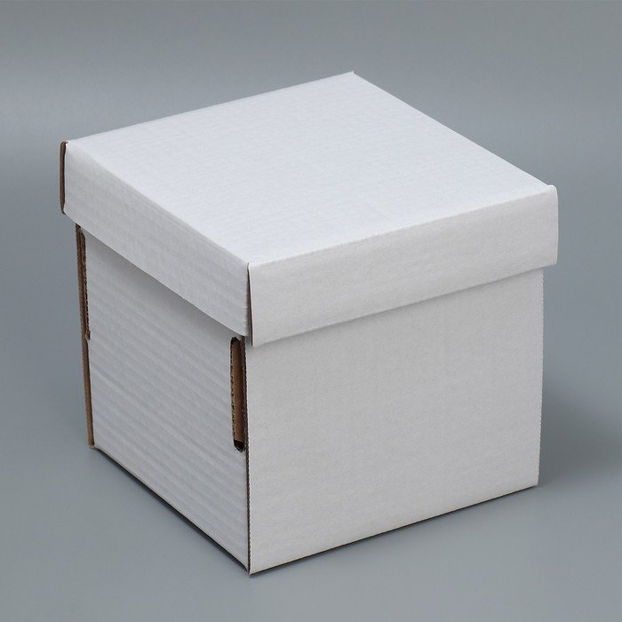 Складная коробка «Белая», 16.6 х 15.5 х 15.3 см