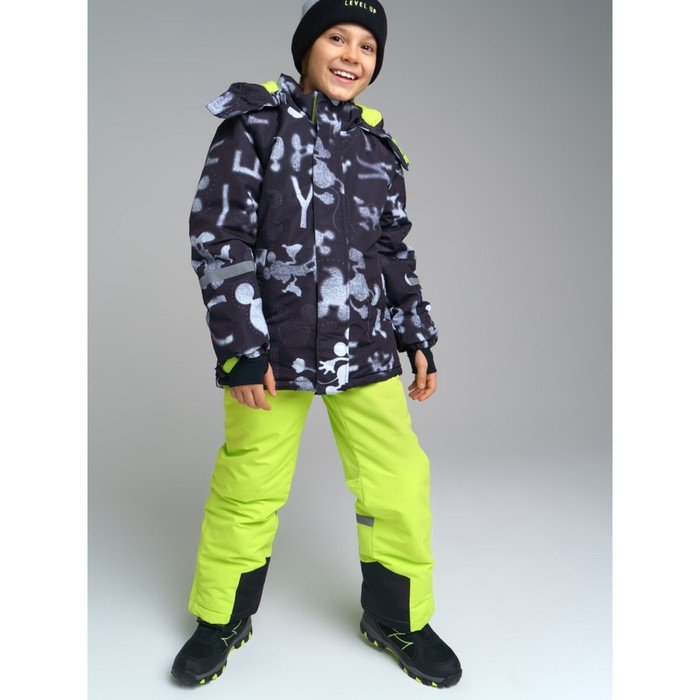 Зимняя куртка из мембранной ткани для мальчика, рост 164 см