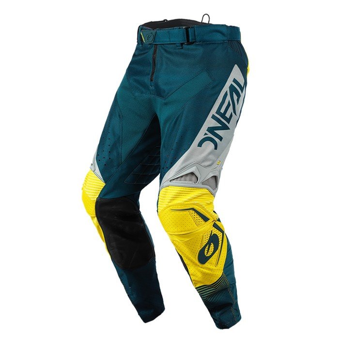 Штаны для мотокросса O'NEAL Hardwear Surge, мужские, размер 48, синие, жёлтые