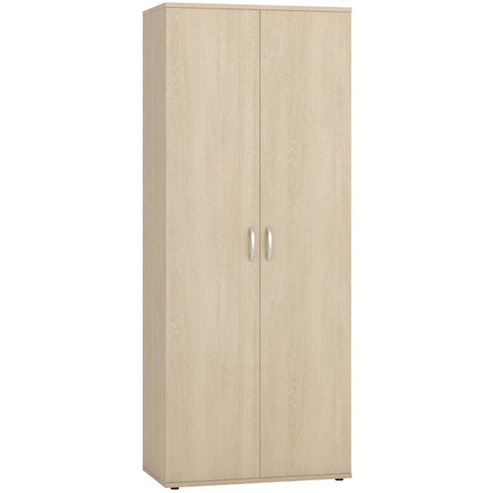 Шкаф 2-х дверный для одежды, 804 × 423 × 1980 мм, цвет дуб сонома