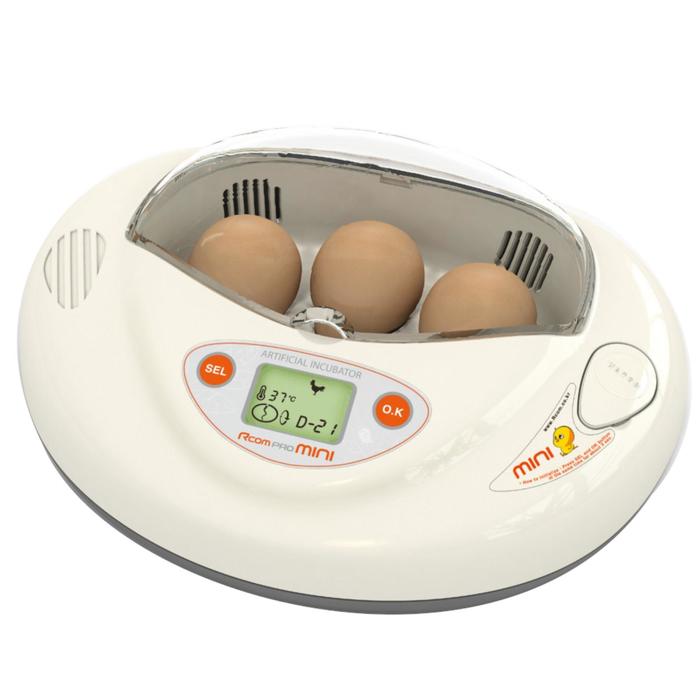 Инкубатор, на 3 яйца, автоматический переворот, 220 В, Rcom Mini
