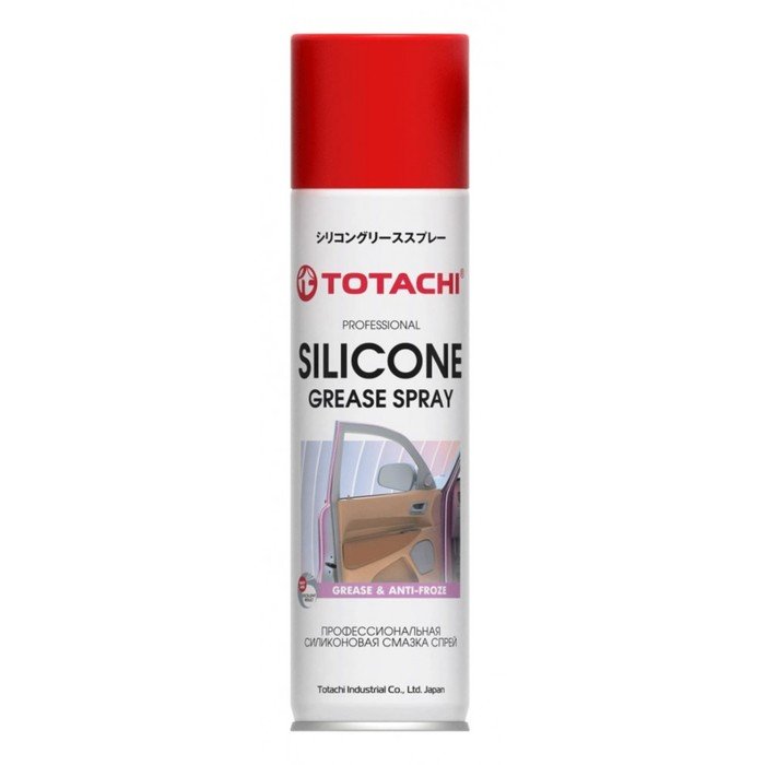 Смазка-спрей силиконовая профессиональная Totachi SILICONE GREASE SPRAY, 0,335 л