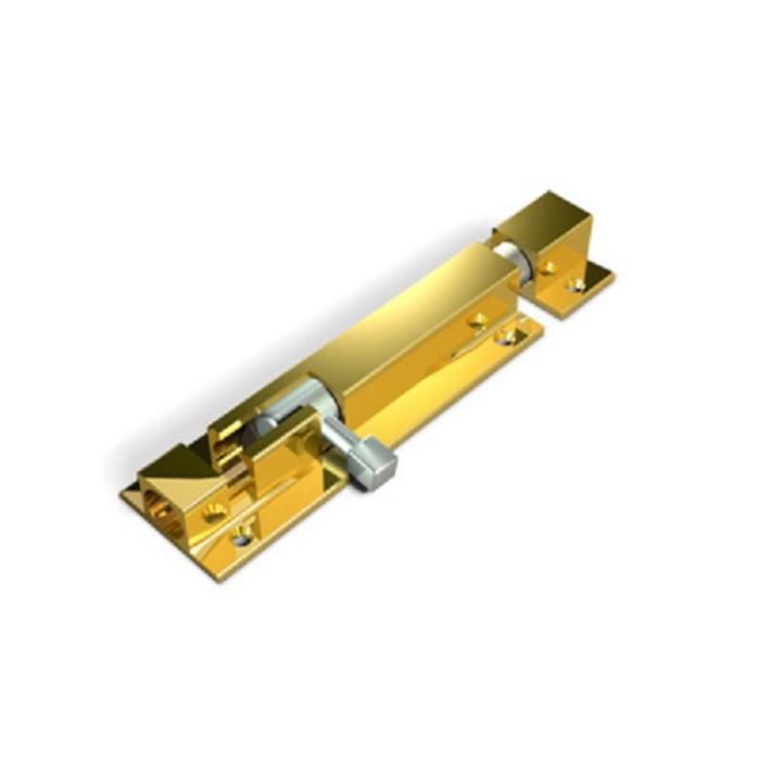 Шпингалет накладной "Апекс" DB-05-100-G, цвет золото (500-100-G)