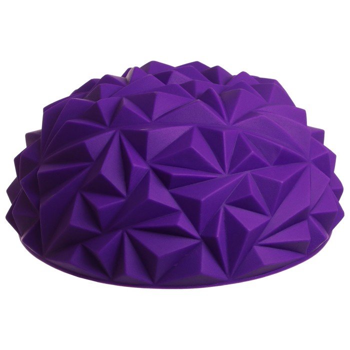 Полусфера массажная, 16х16х9 см, цвет фиолетовый