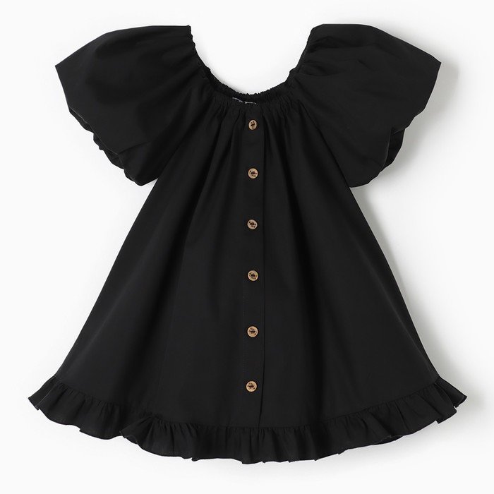 Платье детское KAFTAN "Cute", размер 38 (146-152см), черный