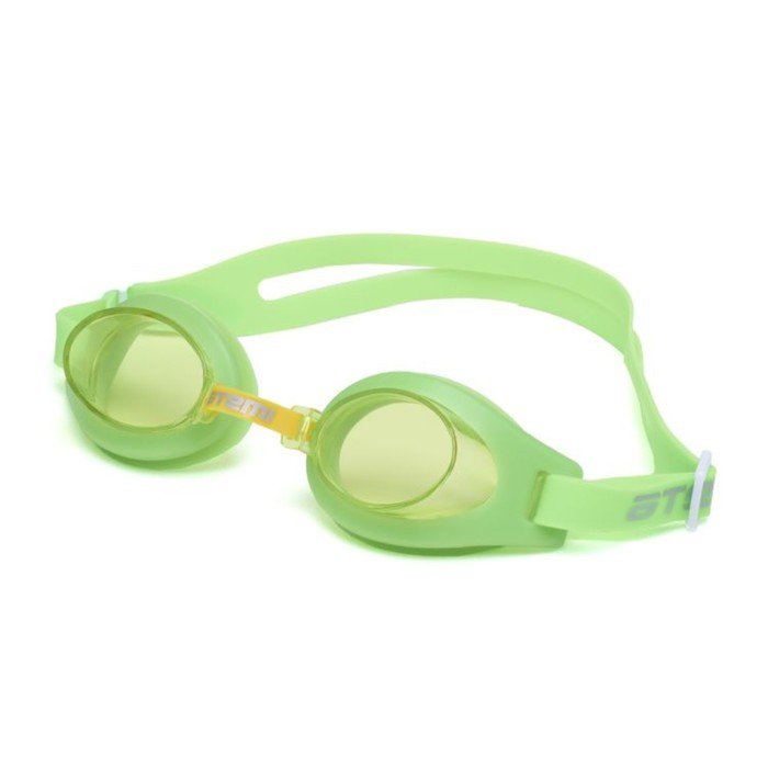 Очки для плавания Atemi S101, детские, PVC/силикон, зеленый