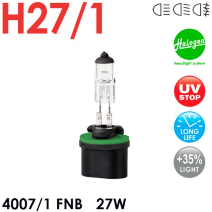 Лампа автомобильная H27/1 4007/1 FNB 12V 27W CELEN, Halogen Fianit + 35% Long life,