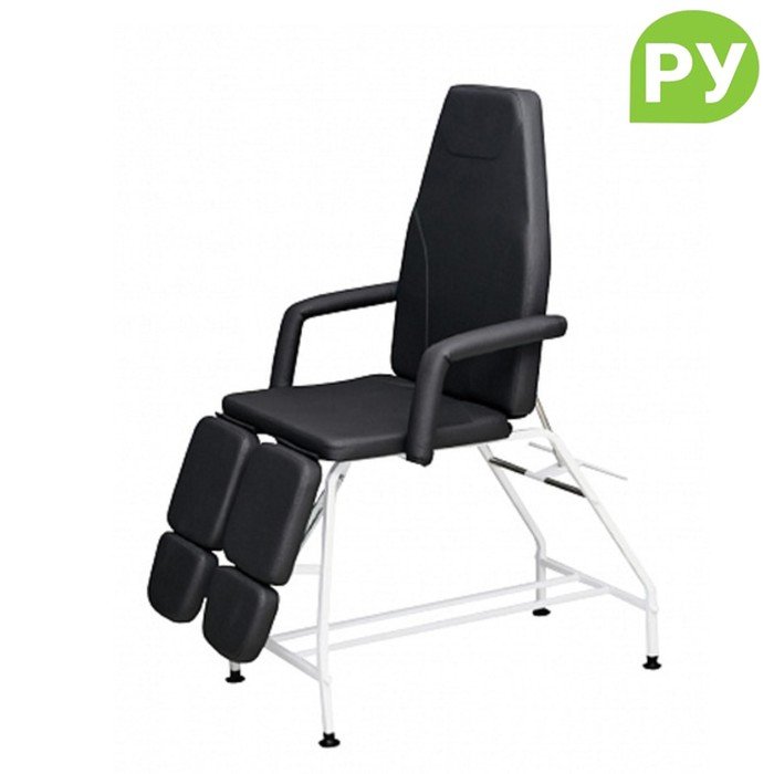 Педикюрное кресло ПК-011, цвет чёрный