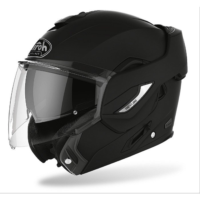 Шлем модуляр REV 19, матовый, размер M, чёрный