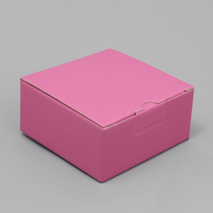 Коробка складная «Розовая», 15 х 15 х 7 см