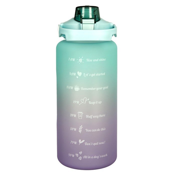 Бутылка для воды, 2 л, "Гран Виа",  30 х 11 см