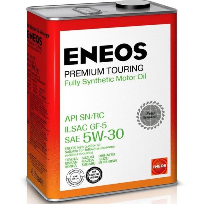 Масло моторное ENEOS Premium Touring 5W-30, синтетическое, 4 л