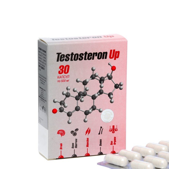 Testosteron Up, 30 капсул по 500 мг