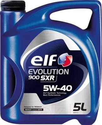 Моторное масло ELF EVOLUTION 900 SXR 5W-40 Синтетическое 5 л