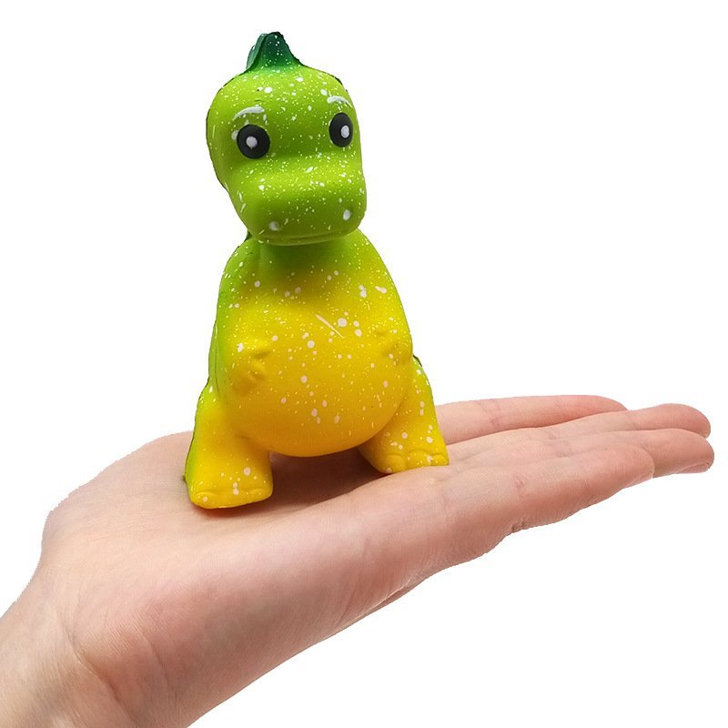 Мялка-сквиши динозавр зеленый