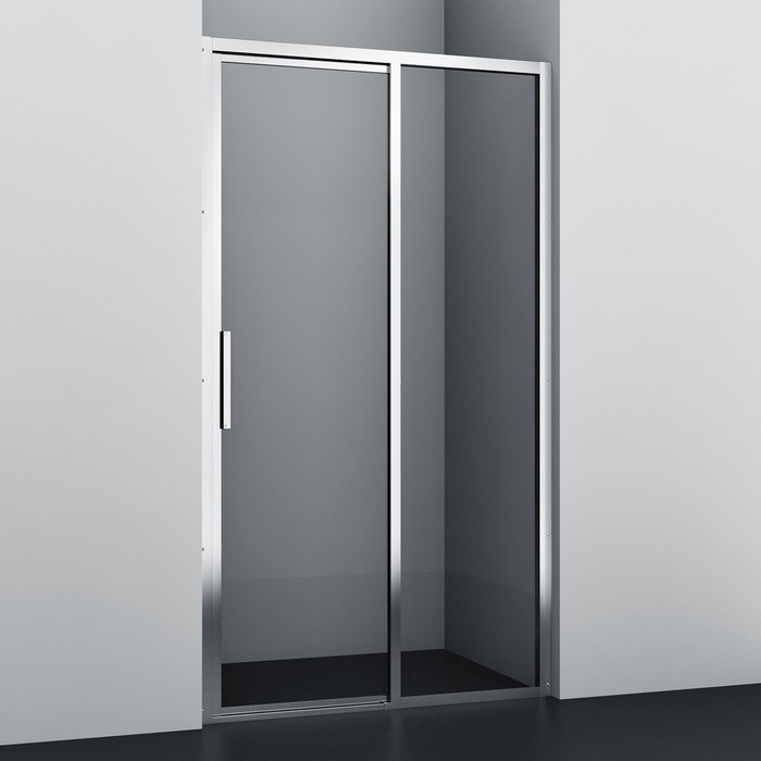 Душевая дверь WasserKRAFT Lopau 32S05R, 1200x2000 мм, прозрачная, раздвижная, серебристый