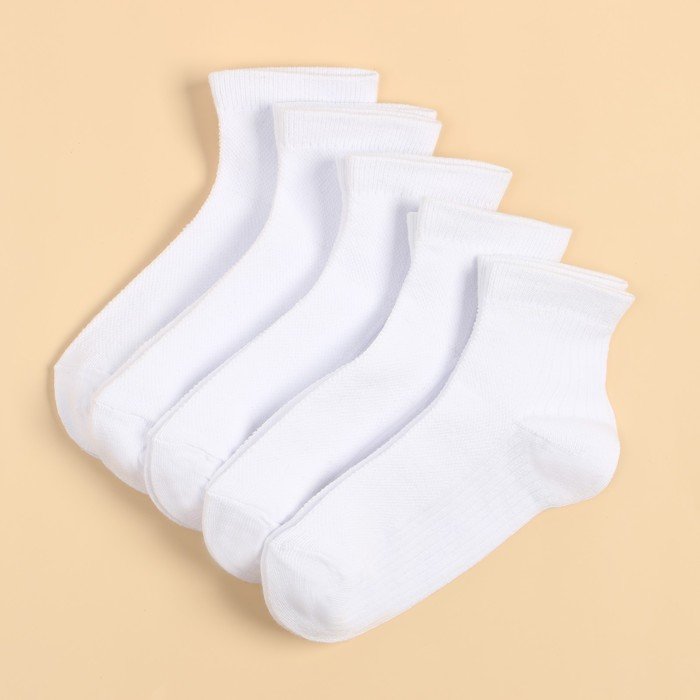 Набор детских носков KAFTAN 5 пар, р-р 18-20 см, белый