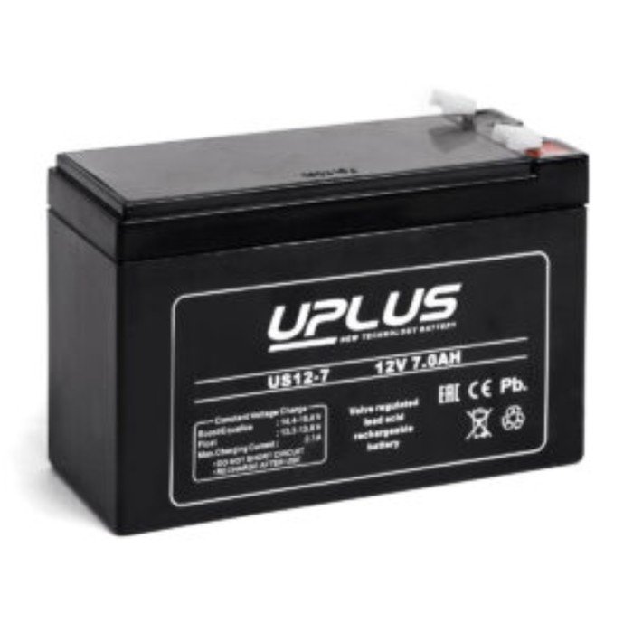 Аккумуляторная батарея UPLUS (Leoch) 7 Ач 12 Вольт US 12-7