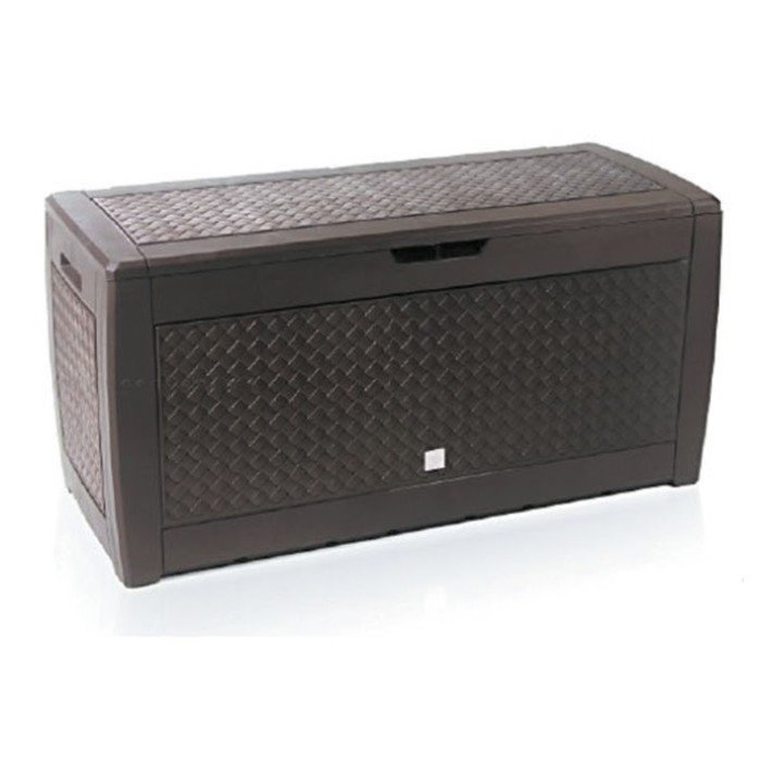 Ящик, 119 × 48 см, пластик, коричневый, «BOXE RATO»