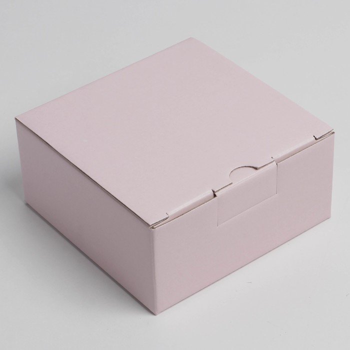 Коробка складная «Розовая», 15 х 15 х 7 см
