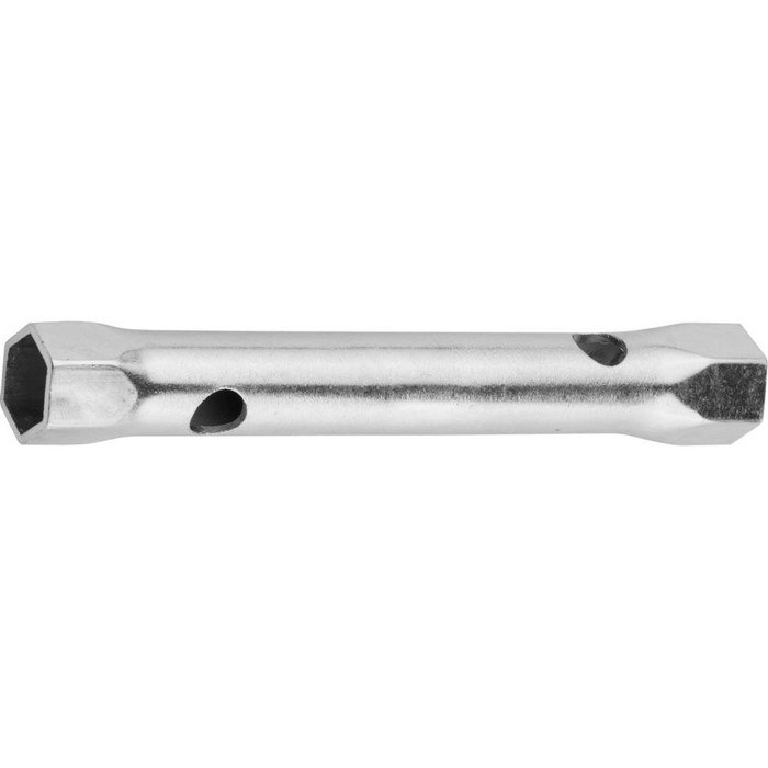 Ключ торцевой ЗУБР 27162-17-19, ″Мастер″, трубчатый двухсторонний, прямой, 17 х 19 мм
