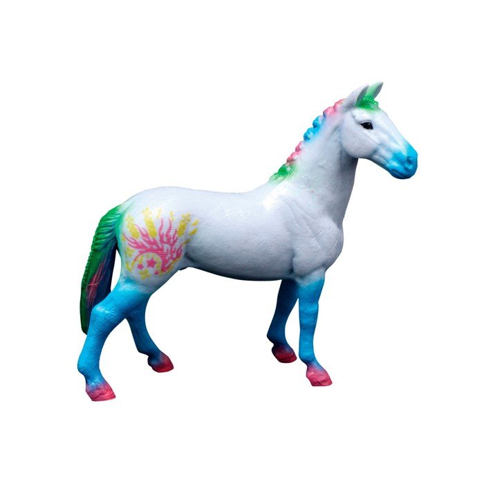 Фигурка «Мир фэнтези: сказочная голубая лошадь»