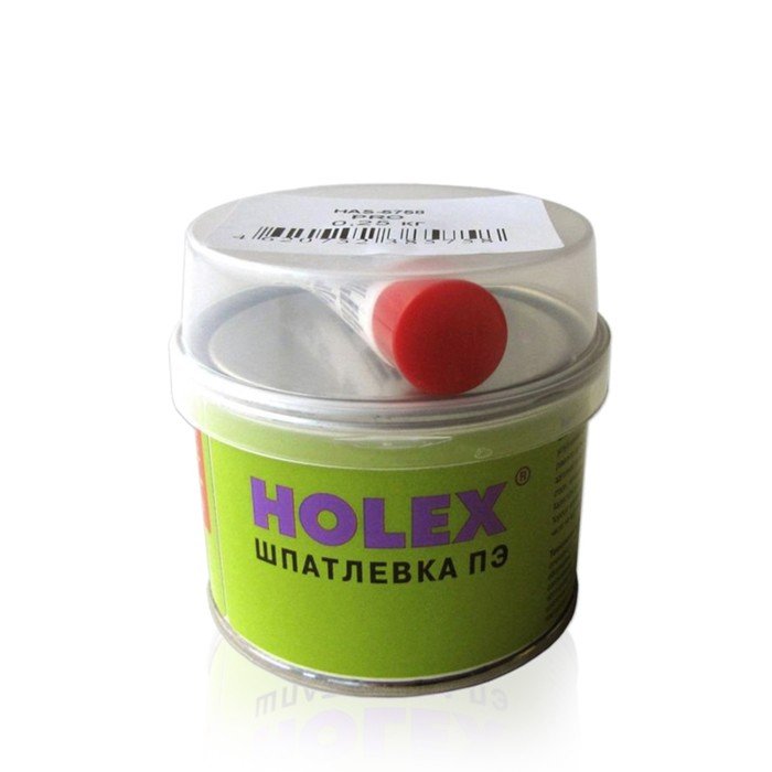 Шпатлевка по пластику Holex Flex, 0,25 кг