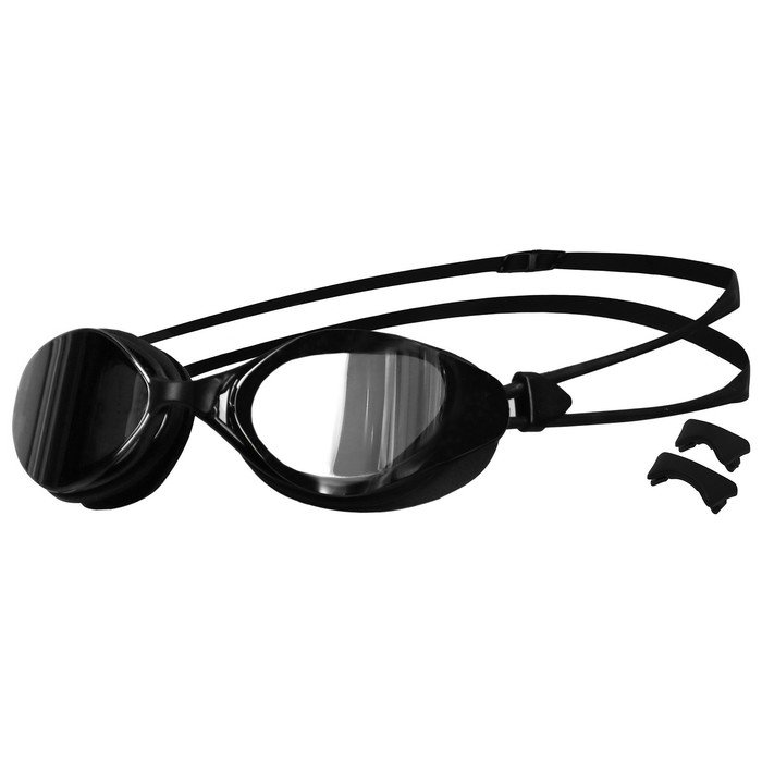 Очки для плавания ONLYTOP, с зеркальными линзами, набор носовых перемычек