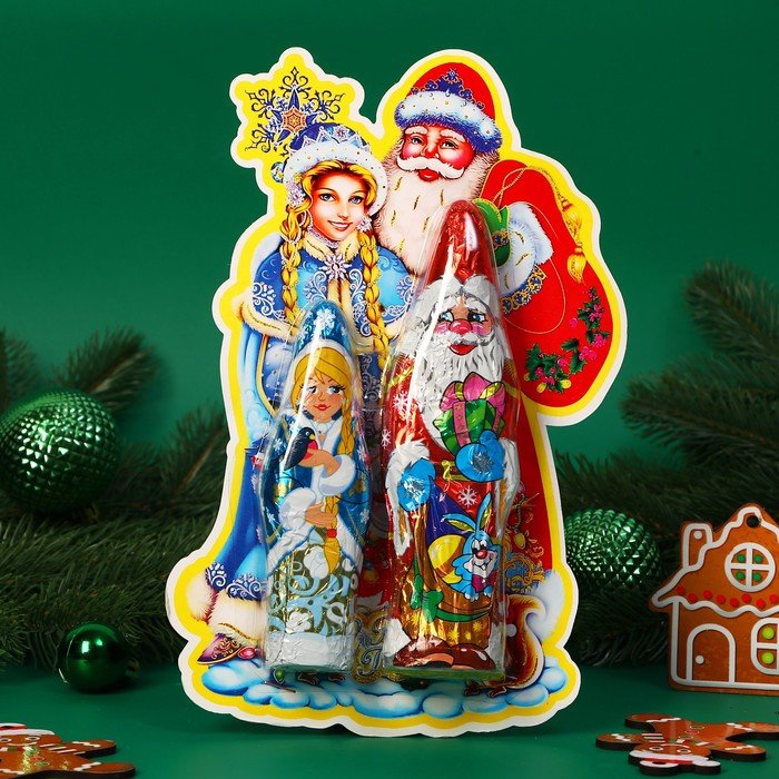 Новогодний набор "Дед Мороз и Снегурочка", 100 г