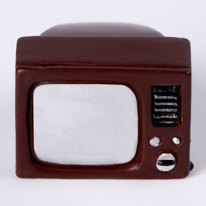 Миниатюра кукольная «Телевизор», набор 2 шт., размер 1 шт. — 2 × 2 × 2 см