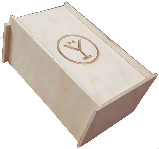 Ящик подарочный деревянный Happy birthday, 14 × 9 × 6 см