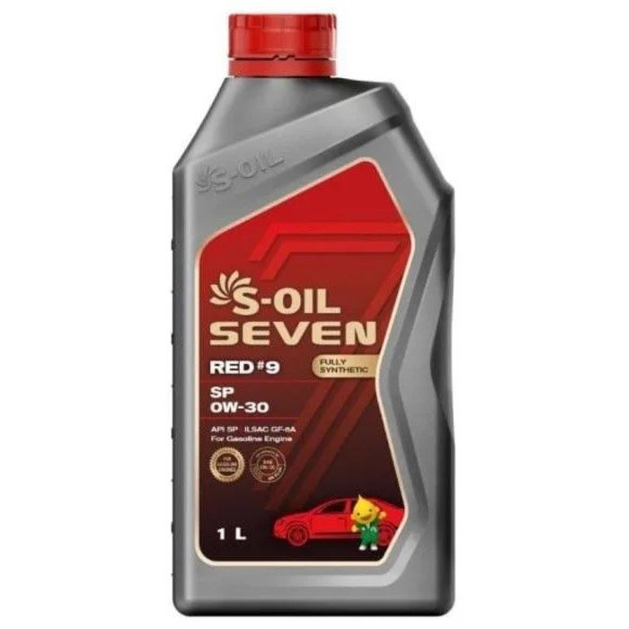 Автомобильное масло S-OIL 7 RED #9 SP 0W-30 синтетика, 1 л