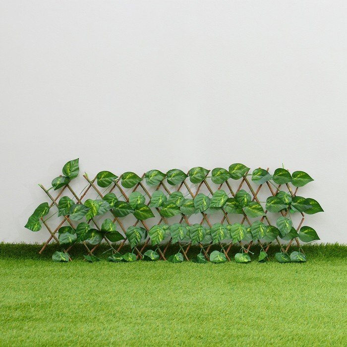 Ограждение декоративное, 110 × 40 см, «Лист берёзы», Greengo