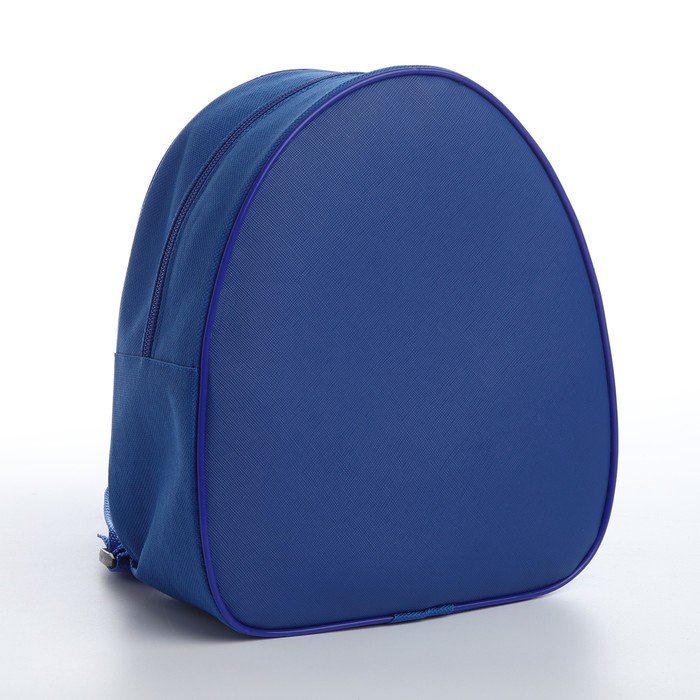Рюкзак детский, 23*20,5 см, отдел на молнии, цвет синий