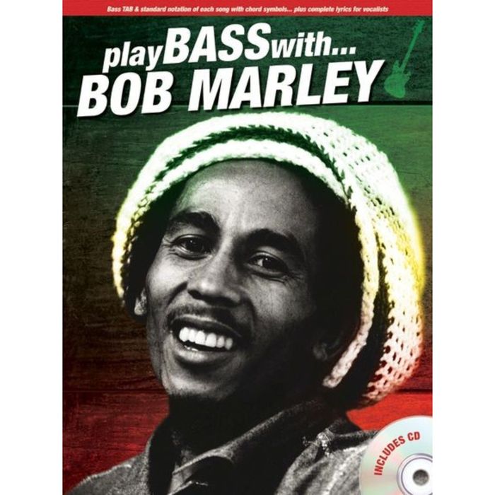 Play Bass With... Bob Marley: книга с табулатурами + CD, 48 стр., язык: английский