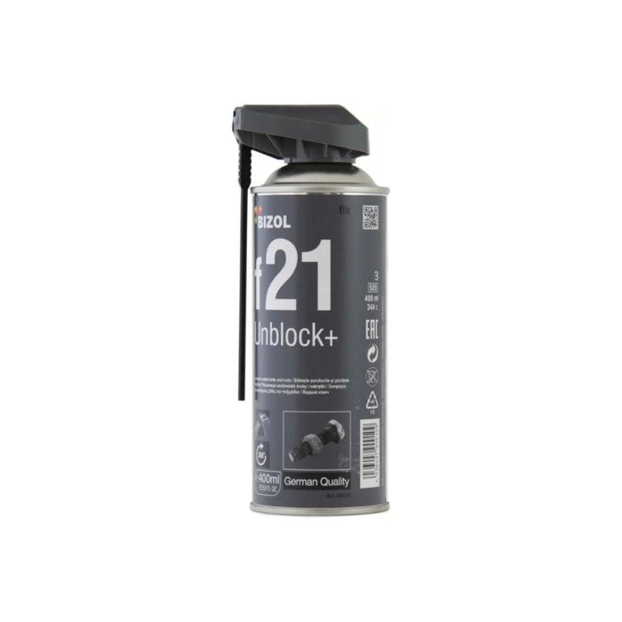 Жидкий ключ BIZOL Unblock+ F21, 400 мл