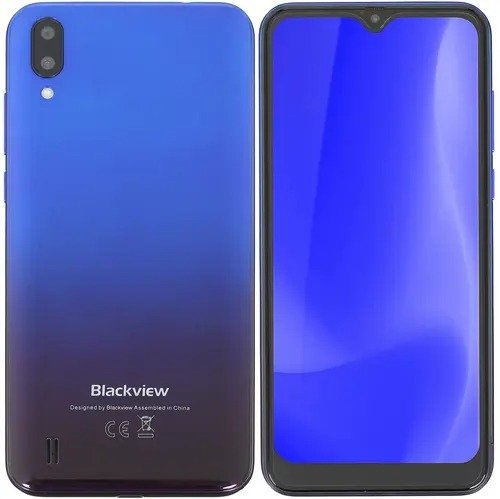 Смартфон Blackview A60 16 ГБ синий