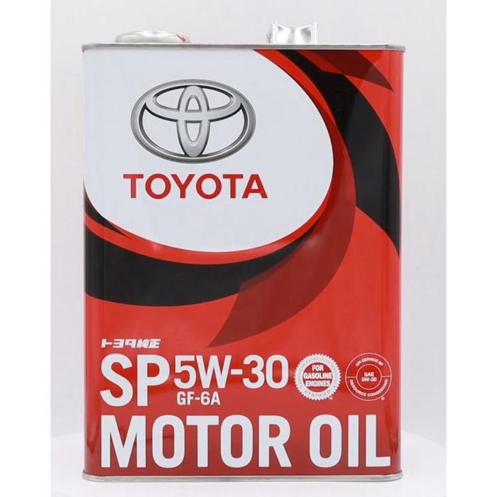 Масло моторное TOYOTA Motor Oil SP 5W-30, 4 л синтетика