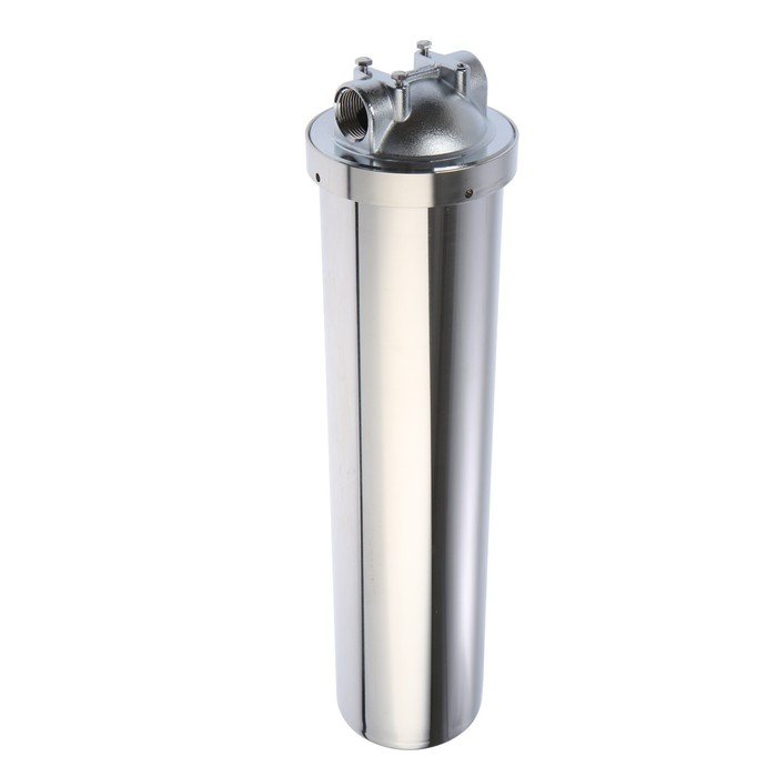 Магистральный фильтр Steel Bravo 20 Jumbo F80110, для очистки холодной и горячей воды