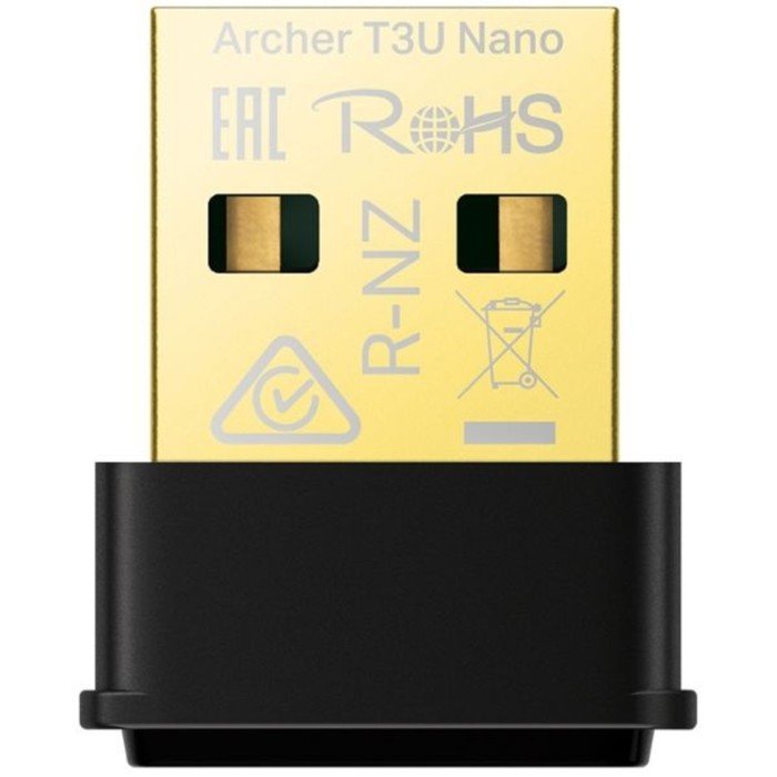 Сетевой адаптер WiFi TP-Link ARCHER T3U NANO AC1300 USB 2.0
