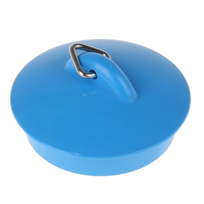 Пробка для ванны "АНИ Пласт" M300, 1 1/2", d=45 мм, голубая
