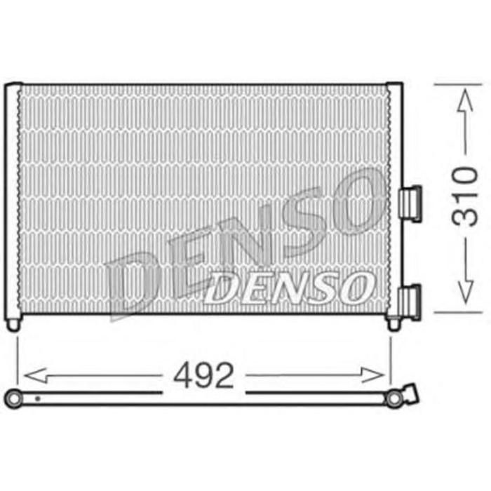 Радиатор кондиционера Denso DCN09071