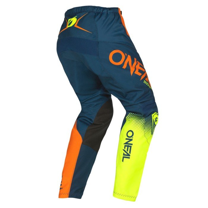 Штаны для мотокросса O'NEAL Element Racewear V.22, мужские, размер 54, синие, оранжевые