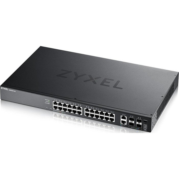 Коммутатор Zyxel NebulaFlex Pro XGS2220-30 XGS2220-30-EU0101F 24x100Mb 24G 2x10G 4SFP 4SFP+   102950