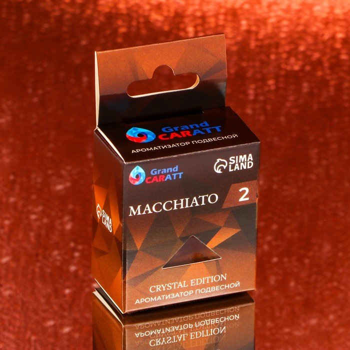 Ароматизатор подвесной Grand Caratt Crystal Edition, Macchiato, 7 мл
