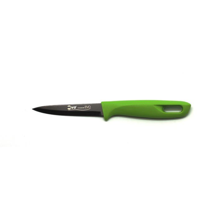 Нож кухонный IVO, цвет зелёный, 6 см