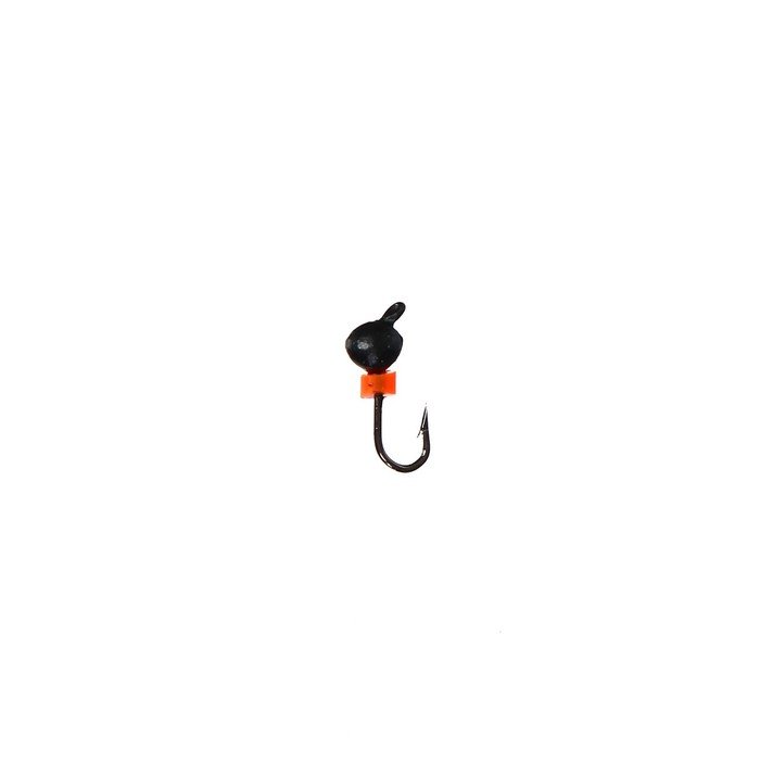Мормышка Дробь чёрная, вес 0.15 г, размер 2