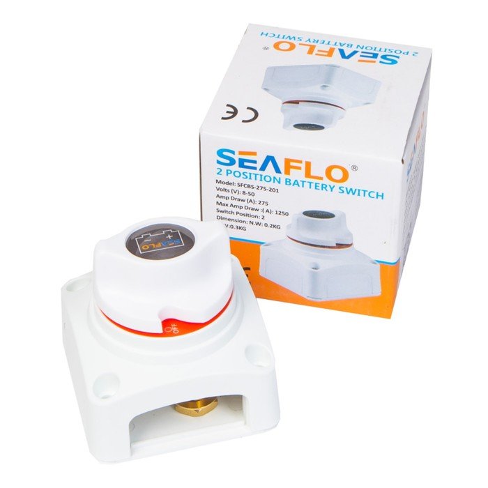 Выключатель массы SeaFlo SFCBS-275-201, 275-1250А, 12V/24V