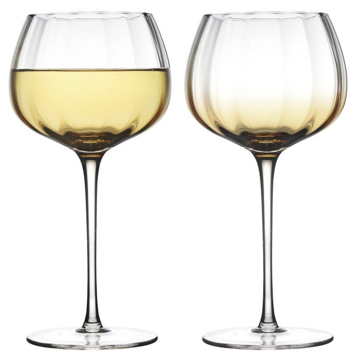 Набор бокалов для вина Liberty Jones Gemma, 455 мл, 2 шт, цвет янтарный